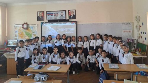 265 nömrəli tam orta məktəbin "2ç" sinifində Anım Günü qeyd edildi