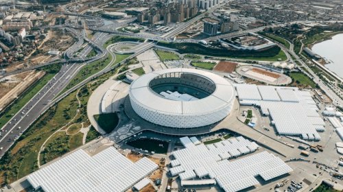 COP29-un keçiriləcəyi Bakı Stadionunda inşaat işlərinin 99 faizi tamamlanıb