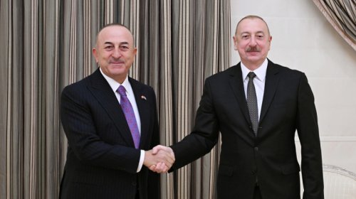 Prezident Mövlud Çavuşoğlunu qəbul etdi
