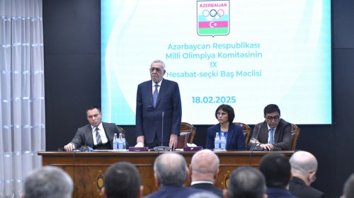 İlham Əliyev yenidən Milli Olimpiya Komitəsinin prezidenti seçildi - FOTO