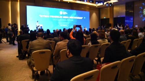 "İctimai proseslər media müstəvisində" mövzusunda Forumun açılışı oldu