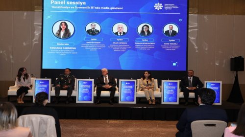 “İctimai proseslər media müstəvisində” mövzusunda II Forumda “Konstitusiya və Suverenlik İli”ndə media gündəmi”nə həsr olunan