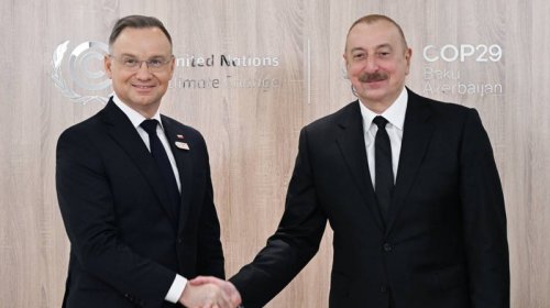 İlham Əliyev Polşa Prezidentini təbrik etdi