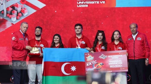 Azərbaycan komandası “TECHNOFEST-2025”də birinci yer tutdu