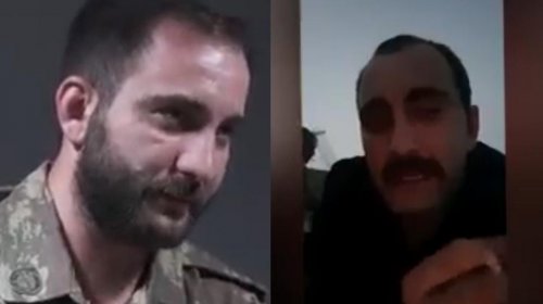 Müharibə zamanı videosu ilə insanları güldürən qazimiz ata oldu - VİDEO