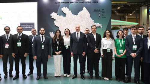 Prezident "InterFood Azerbaijan" və "Caspian Agro" sərgiləri ilə tanış oldu - YENİLƏNİB