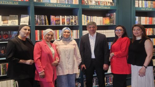 Müşfiq Abbasovla görüş keçirildi - FOTO