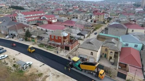 Bakının bu kəndi yenilənir - RƏSMİ