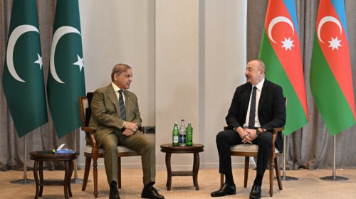 Laçında İlham Əliyevin Şahbaz Şəriflə məhdud tərkibdə görüşü keçirildi - YENİLƏNİB