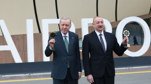 Laçın Hava Limanının açılışı oldu, Prezidentlər iştirak etdi - YENİLƏNİB