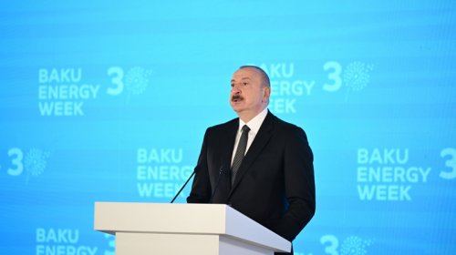 Prezident Bakı Ekspo Mərkəzində rəsmi açılışda iştirak etdi- YENİLƏNİB
