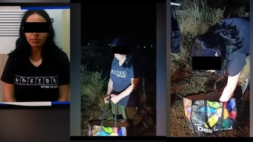 29 yaşlı qadın külli miqdarda narkotiklə tutuldu - VİDEO