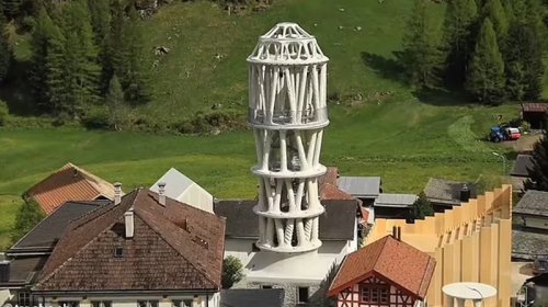 3D printerlə hazırlanmış dünyanın ən hündür binası: Ağ Qüllə... - FOTO