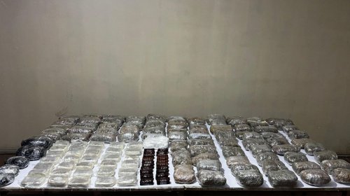 İrandan Azərbaycana 75 kq narkotik keçirilməsinin qarşısı alındı