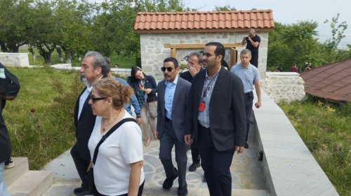 Diplomatik korpusun nümayəndələri Şuşa şəhəri ilə tanış olublar - FOTO