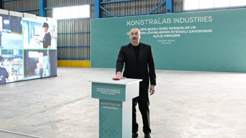Prezident Yevlax və Goranboy rayonlarına səfər edib - YENİLƏNİB
