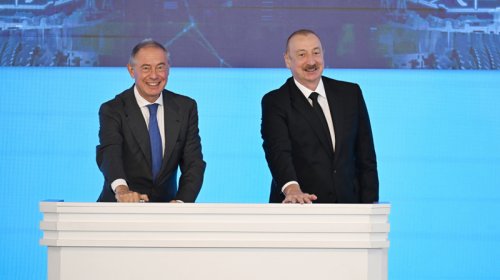 Mingəçevirdə "8 Noyabr" Elektrik Stansiyasının açılış mərasimi keçirildi - YENİLƏNİB