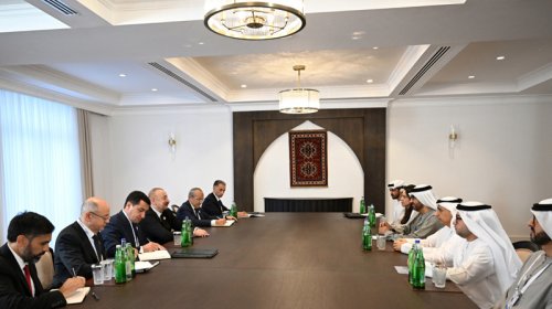 Prezident Xankəndidə qəbul keçirdi - FOTO