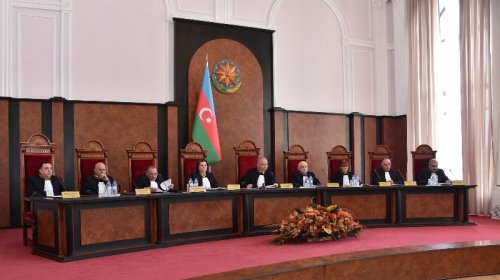 Konstitusiya Məhkəməsinə sədr müavini təyin olunacaq