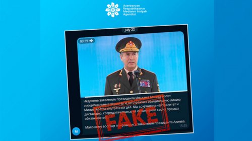 MEDİA: Vilayət Eyvazovun adından saxta açıqlama yayılıb
