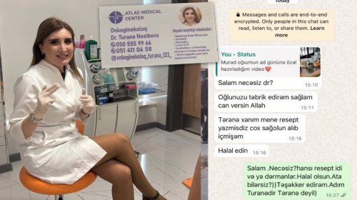 "Tibbi təhsili yoxdur, lakin həkimdir" - Onkoginekoloq Turanə Nəsibovadan şikayət