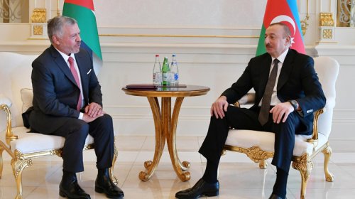 İordaniyanın Kralı İlham Əliyevə zəng etdi