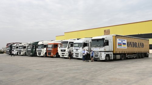 Ukraynaya elektrik avadanlıqlarından ibarət növbəti humanitar yardım göndərildi - FOTO