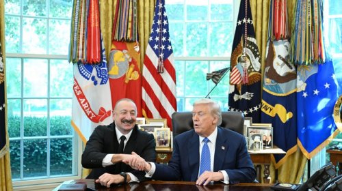 İlham Əliyev Donald Trampa təşəkkür etdi