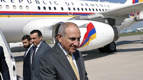 Bakı icazə verdi - Paşinyanın təyyarəsi Azərbaycandan keçdi