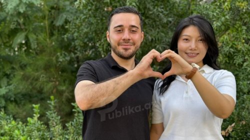 Azərbaycanlı oğlana görə dinini və adını dəyişən çinli xanım - MÜSAHİBƏ/FOTO