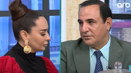 Canlı efirdə gərgin anlar: Arzu Qarabağlı ilə Manaf Ağayev üz-üzə gəldi - VİDEO