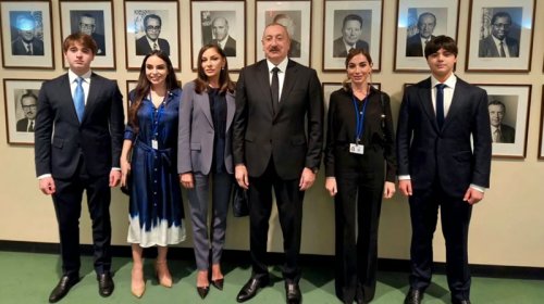 Prezident ailəsinin Nyu-Yorkdan fotosu