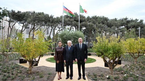 İtaliya-Azərbaycan Universitetinin ilk tədris korpuslarının açılışı oldu - FOTO