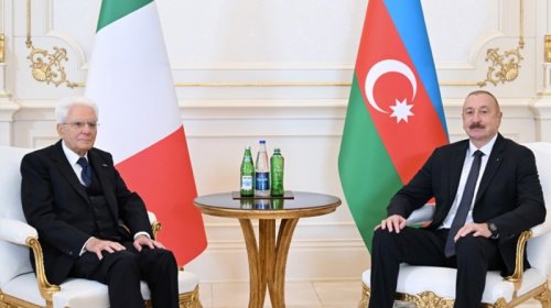 Azərbaycan-İtaliya münasibətləri: "Böyük tarixi keçmişi var"
