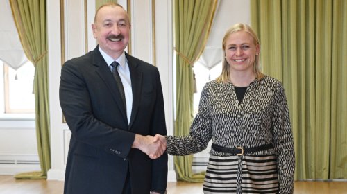 Prezident ATƏT sədrini qəbul etdi - YENİLƏNİB