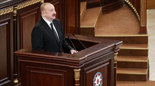 Azərbaycan Prezidenti: Bizim dilimiz çox zəngindir və xarici kəlmələrə ehtiyac da yoxdur