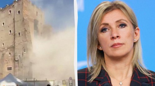 Zaxarova Romadakı qüllənin uçulmasını istehza ilə ələ aldı - İtaliyadan kəskin cavab