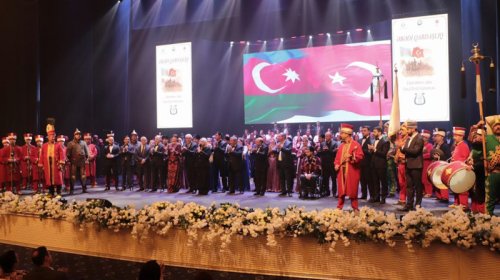 Gəncə Dövlət Filarmoniyasında "Əbədi Qardaşlıq" adlı möhtəşəm konsert keçirildi - FOTO