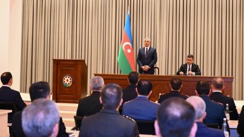 Samir Nuriyev Prezidentin səlahiyyətli nümayəndəsini ictimaiyyətə təqdim etdi
