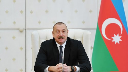 Prezident beynəlxalq konfrans iştirakçılarına müraciət ünvanladı