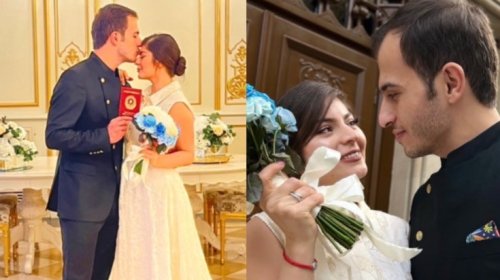 Əməkdar artistin oğlu həmkarı ilə evləndi