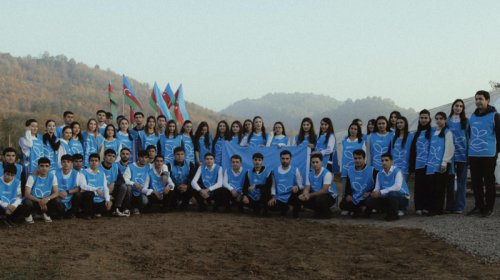 Leyla Əliyeva, Arzu Əliyeva və Alena Əliyeva Lənkəranda ekoloji aksiyalarda iştirak etdi - FOTO