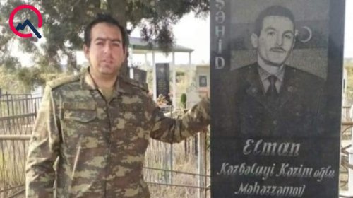 Şəhidin hərbçi oğlu vəfat etdi