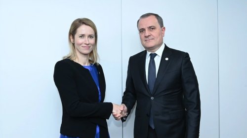 Ceyhun Bayramov Kaya Kallas ilə görüşdü
