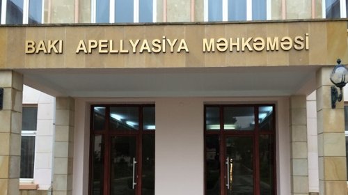 Bakı Apellyasiya Məhkəməsinə məxsus avtomobil hərraca çıxarılır