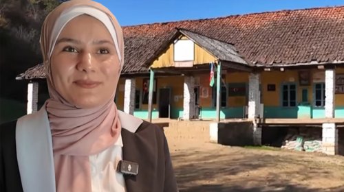 Kəndinə ilk ali təhsilli qadın kimi qayıtdı... - VİDEO