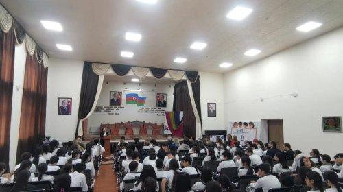 288 nömrəli məktəbdə Qərbi Azərbaycanla bağlı tədbir keçirilib