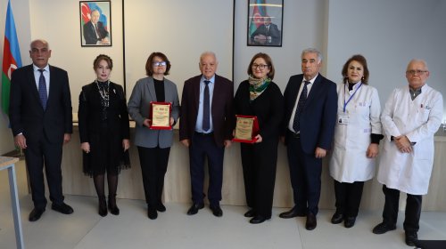 Özbəkistan alimləri Azərbaycan Respublikası Səhiyyə Nazirliyi Elmi-Tədqiqat Tibbi Profilaktika İnstitutunun qonağı olublar