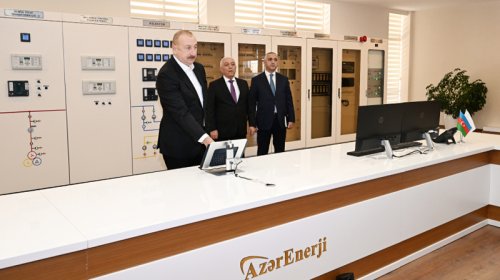 "Xankəndi-1" elektrik yarımstansiyası istismara verildi - YENİLƏNİB