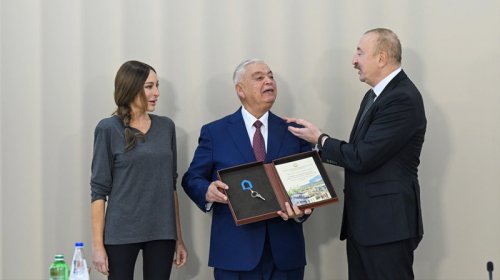 
"Balaca Heydərin iki oğlu var" - İlham Əliyev